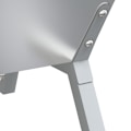 Miniatyrbilde 6 av 7: vidaXL Grillbrett Sølv 118x42x30,5 cm Rustfritt stål Silver 6260
