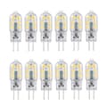 Tomshine G4 LED-lamput 12-pakkaus lämmin valkoinen