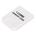 Pikkukuva 2 / 8: Wii-muistikortti, nopea Plug and Play -valkoinen pelimuistikortti pelikonsolilisävarusteille 128 Mt (2043 lohkoa)