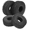Pikkukuva 3 / 8: 4kpl 120MM 1.9-tuumaisia kumirenkaita SCX10 90046 1/10 RC-automalliin