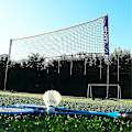 Miniatyrbillede 3 af 5: Bærbar Foldbar Enkelt 3m 4m 5m 6m Tennisnet Badmintonnet -HG 4.1M