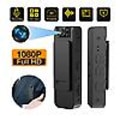 Miniatyrbilde 2 av 4: L8 Mini Kamera Video Lydopptaker HD 1080P Konferanse Utendørs Sport Loop Opptak Videokamera Lavalier Kamera Magnetisk Klips