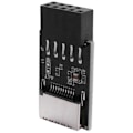 Pikkukuva 3 / 5: Emolevyn USB2.0 9Pin - TYPE-C A-KEY Etuliitinmuunnin USB3.2 TYPE-E Liitäntäotsikko Ad-WELLNGS
