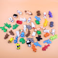 Miniatyrbild 3 av 11: 3D-printad färgglad mini djurmodell liten figur barnleksak tecknad docka Baby seal