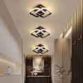 Miniatyrbilde 2 av 5: LED taklampe med bevegelsessensor, 22W varmhvit taklampe, 24*20*9CM sensorlampe, egnet for haller, garasjer, bad, 1 stk