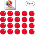 Miniatyrbild 1 av 5: 20 Stycken Clownnäsor, Röd Svamp Clownnäsa, Cosplay Näsa För Partykostym [db]