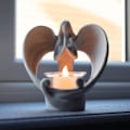 Miniatyrbild 2 av 5: Änglafigurer Värmeljushållare