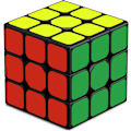 Miniatyrbilde 1 av 8: 3x3 Speed Cube, 3x3x3 Original Speed Cube Super-Holdbar Klistremerke med Levende Farger, 56mm (3x3x3) 3x3x3 3x3x3 3x3x3