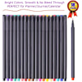 Miniatyrbillede 2 af 7: Journal Planner Kuglepenne Farvede Kuglepenne Fine Point Markere Fine Point