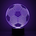 Miniatyrbillede 6 af 8: Cara 3D Illusion Fodboldlamper Lampe Fodbold Natlamper fo