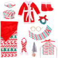 Barbie Docka Leksak 30cm med Jultomte Tillbehörsset