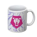 Saja Boys Mugg Vit/Rosa White/Pink One Size