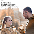 Pikkukuva 4 / 5: Luujohdekuulokkeet, langattomat Bluetooth 5.0 -kuulokkeet, avoimet kuulokkeet juoksuun ja pyöräilyyn