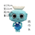Miniatyrbillede 1 af 11: Ny Dandy's World Plys Plyslegetøjsdukke Dandy Tissue Head Vacuum Compression