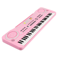 Miniatyrbillede 4 af 7: 61 tangenter klaver keyboard, 61 mini tangenter bærbart musik keyboard til begyndere børn