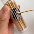 Miniatyrbillede 3 af 5: Runde tændstikker, fosforpapir, selvklæbende, kan påsættes