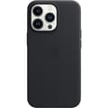 Apple Leather Case med MagSafe (for iPhone 13 Pro) – Midnatt