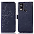 Miniatyrbillede 1 af 5: Nokia C22 Wallet Case Ægte Læder Stand Folio Telefon Cover