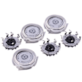Miniatyrbilde 5 av 5: 3x Barberhøvel Erstatningsblader Barberhoder for SH50 HQ8