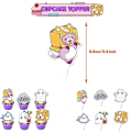 Miniatyrbilde 5 av 5: Lankybox tema Bursdagsselskap forsyninger kit banner ballonger kake cupcake toppers dekorasjoner sett