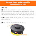 Miniatyrbilde 2 av 5: STIHL AutoCut trimmerhode 25-2, trimmerhode for kutting og trimming, passer til STIHL FS og KM-serien, gresstrimmer/trimmertråd (2 stk)