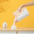 Miniatyrbilde 2 av 11: Oppbevaringsboks for vaskemiddel med lokk, plastkrukke, kreativ beholder for husholdningen, spesialboks for vaskemiddel, oppbevaringsbøtte Nordic Yellow 2.5L 1