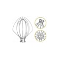 Miniatyrbilde 3 av 5: 5k452ww rustfri stålvisp for Kitchenaid kjøkkenapparater