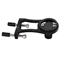 Miniatyrbillede 5 af 8: Cykelcomputer Frempindsforlængerbeslag Aluminiumlegering Forlængerbase Letvægts Klemme CNC Sort
