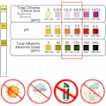 Miniatyrbillede 3 af 6: 100x Pool Test Strips 3i1 Klor Brom pH Alkalinitet Pool Tester Vand Tester Pool Tilbehør