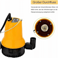 Miniatyrbilde 5 av 5: 12V nedsenkbar vannpumpe 50W nedsenkbar pumpe 4200L/H DC-pumpe Skittent vannpumpe Bærbar linjelengde 2,3 meter Med kl