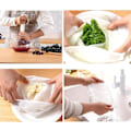 Miniatyrbillede 3 af 5: 3 stk. Stofpose, Mælkepose, filterjuice Vegetabilsk mælkepose