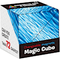 Pikkukuva 1 / 5: 3D Magic Cube, Infinity Flips Magneettiset Kuutiot 72 Muotoa Pyörittelylelu Lapsille Aikuisten Stressiä Lievittävä Muodonmuutoslaatikko Puzzle-Lelut (Väri D)