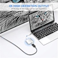 Miniatyrbillede 4 af 7: USB C-HDMI adapter 4K HUB Type C adapter
