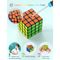 Miniatyrbilde 4 av 8: 4x4 Speed Cube, 4x4x4 Speed Cube Super Holdbar Klistremerke med Levende Farger (4x4x4) 4x4x4 4x4x4 3x3x3