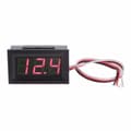 Röd Digital Voltmeter 3.3-30V