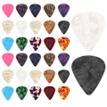 Miniatyrbild 4 av 5: 32 st Gitarrplektrum Elektriska Gitarrplektrum Basplektrum Ukuleleplektrum Gitarrdelar-WELLNGS