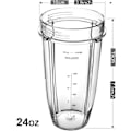 Miniatyrbild 2 av 4: 24 oz kopp för Nutri Ninja Blender delar