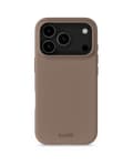 holdit iPhone 17 Pro Mobilskal Silikon Mockabrun Brun Silikon