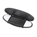 Miniatyrbillede 3 af 5: Bilsolskærm Spejlramme Kompatibel med MINI R55 R56 R60 2007-2014 Holdbar Sort-WELLNGS Black