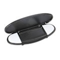 Miniatyrbillede 1 af 5: Bilsolskærm Spejlramme Kompatibel med MINI R55 R56 R60 2007-2014 Holdbar Sort-WELLNGS Black