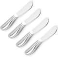 Set med 4 smörknivar i rostfritt stål 13,5 cm