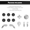 Miniatyrbillede 4 af 5: Udskiftningsarme til Xbox One Elite Series 2, 13 i 1 Metal Joystick Udskiftningsdele, Gamepad Swap Joysticks Udskiftnings Paddles Tilbehør