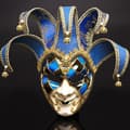 Halloween-festmaske, Maskerade Julekostymemaske