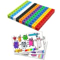 100 st Matematiklänkkuber Nummerblock Sammankopplande Multilänk Räkneblock (Bästa) Set