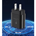 Miniatyrbilde 8 av 9: Hurtiglader 45W for Samsung USB-C + 2M USB-C Kabel - EU - Sw 45W Fast Charging - High Quality