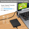 Pikkukuva 5 / 5: 90 asteen USB C - USB -sovitin, 3 kpl, kulmallinen USB C -uros - USB 3.0 -sovitin, MacBook Pro 2020/iMac/MacBook jne.