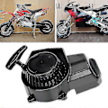 Miniatyrbild 3 av 5: Dragstart 47cc 49cc Minimoto Mini 2-taktsmotorer Mini Dirt Bike Dragstart - JA