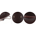 Miniatyrbillede 3 af 5: Sort jungle bull læderhat, Western hat, Australsk hat, cowboyhat