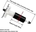 Starlight-lay Z Spa Varmtvandsbad Pumpe Impeller/Rotor E02 Fix,(69mm)-Perfekt