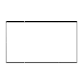 Miniatyrbilde 1 av 3: Projektorskjerm 100 tommer i 16:9 format